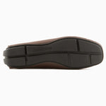 Emporio Armani Tumbled-leather driving shoes X4B124 XF665 00792 Buff