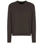 Armani Exchange Knit XM000707 AF104542 MC007 Black Ink Braid