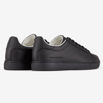 Armani Exchange Black Leather Sneakers XUX001-XV093