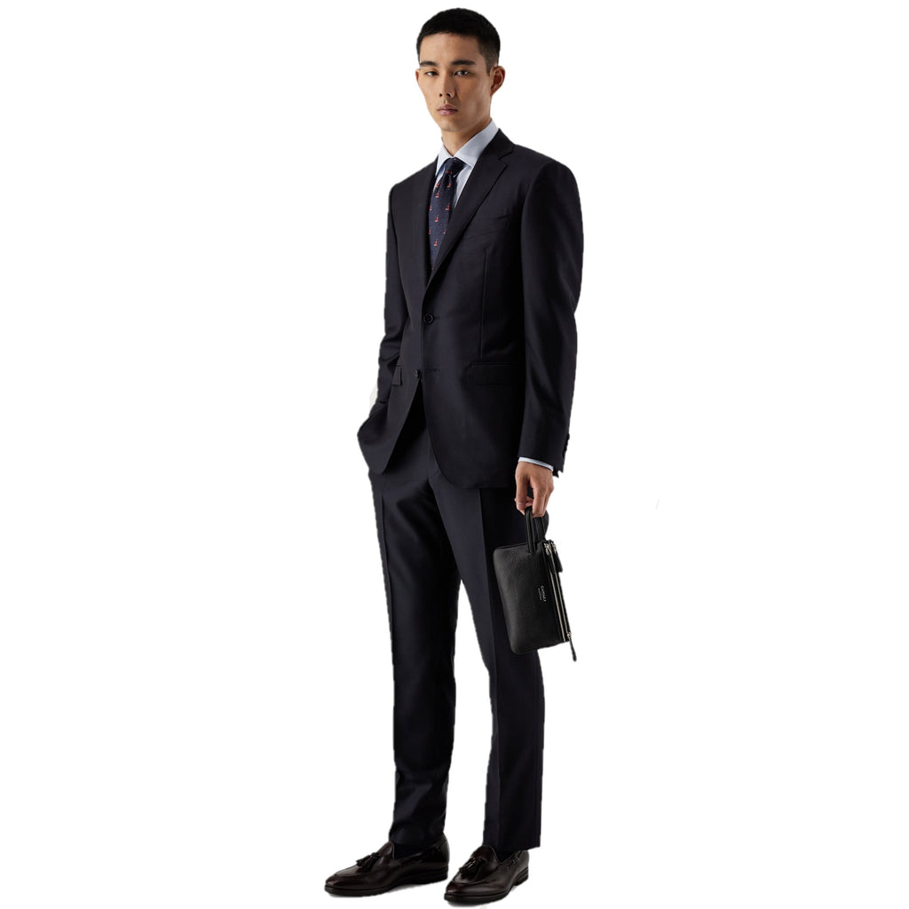 Canali Siena Contemporary Navy Suit - Ignition For Men