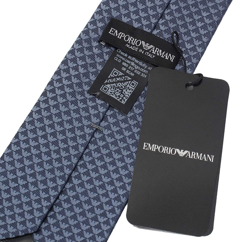 Emporio Armani Blue Jeans Tie - Ignition For Men