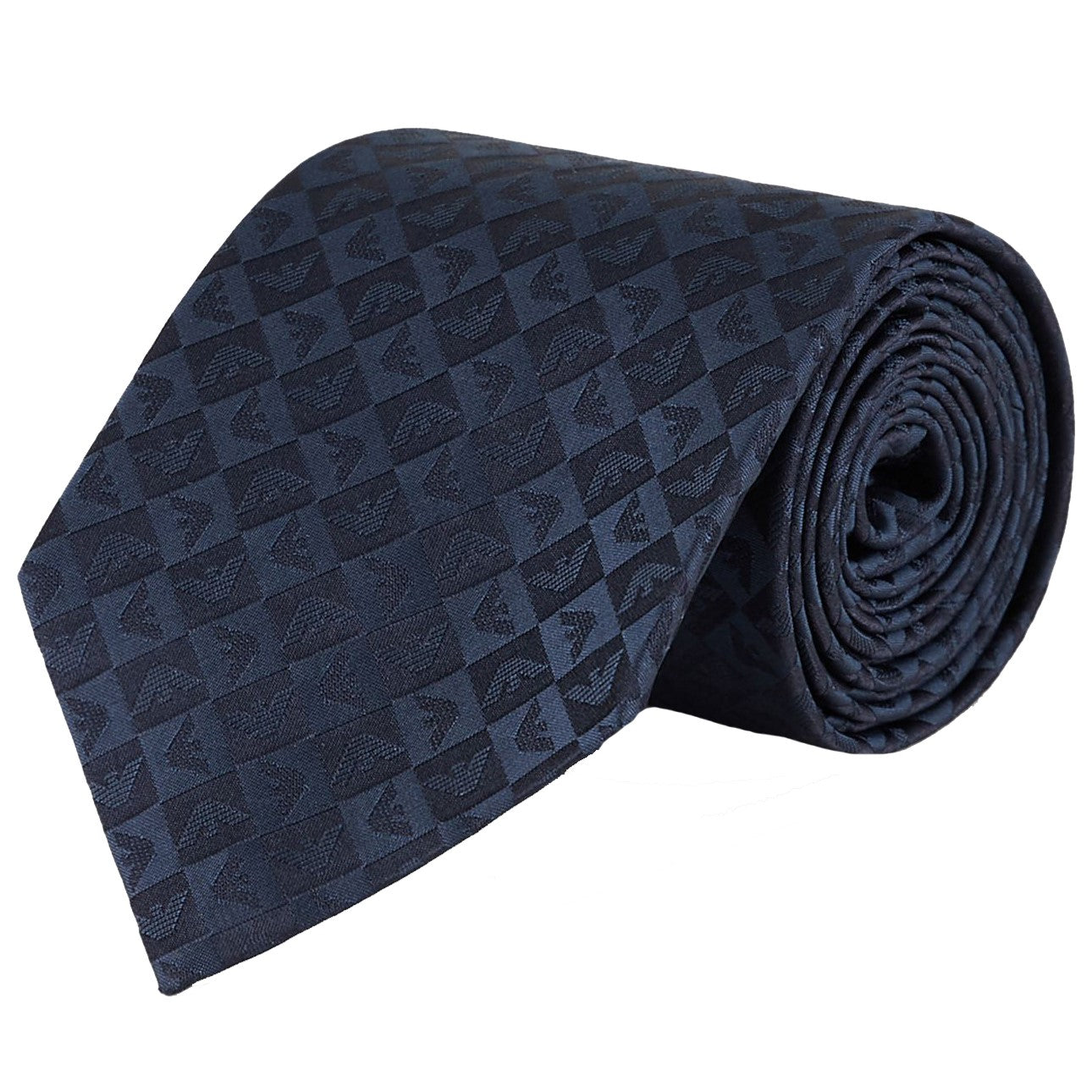 Emporio Armani China Blue Tie
