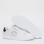 Karl Lagerfeld White Leather Trainers KL51541 011
