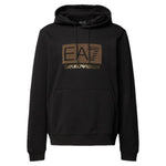 EA7 Hoodie Sweatshirt 3RUM08 PJARZ 1200 Black