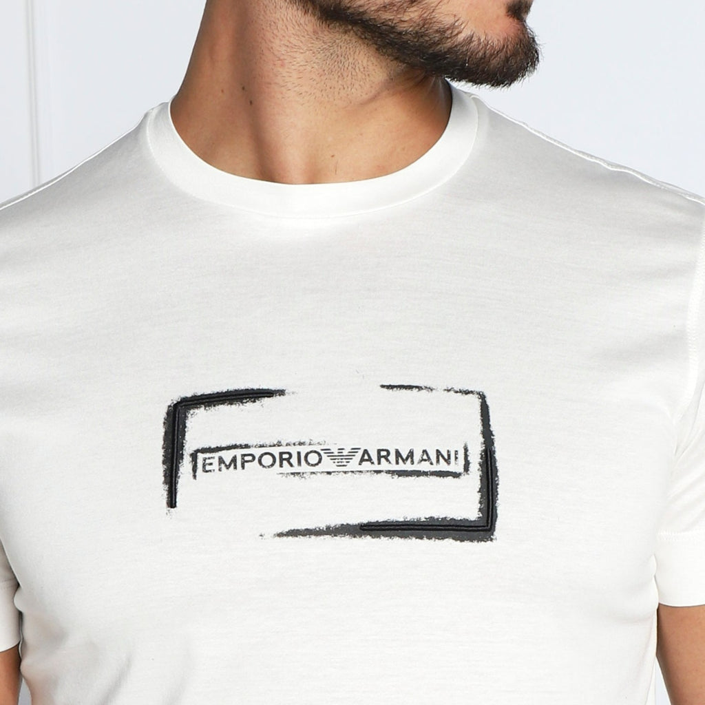 Emporio Armani T-Shirt 6L1TR7 1JSAZ 0101 White