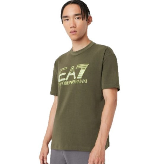 EA7 Oversized Logo T-Shirt 6KPT26 PJAMZ 1852 Forest Night