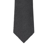 Canali Solid Charcoal Silk Tie - Ignition For Men