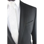 Gibson Plain Black 2pce Suit - Ignition For Men