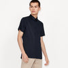 Armani Exchange Short Sleeve Shirt 8nzcbf zn10z 1510 Navy