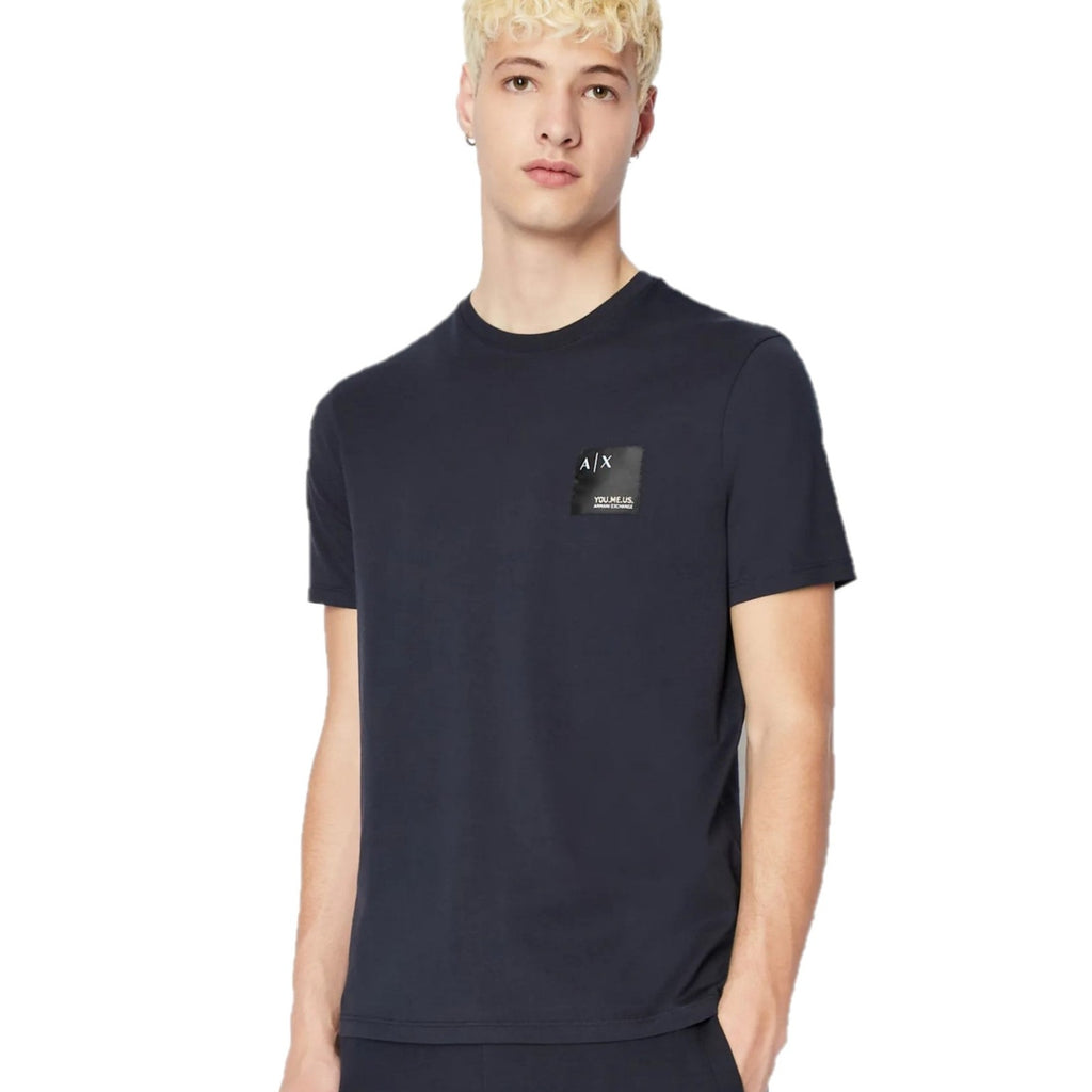 Armani Exchange Regular Fit T-Shirt Navy 6LZTAZZJFCZ11510