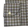 Canali Impeccable Shirt Green / Brown Check GR02580/801