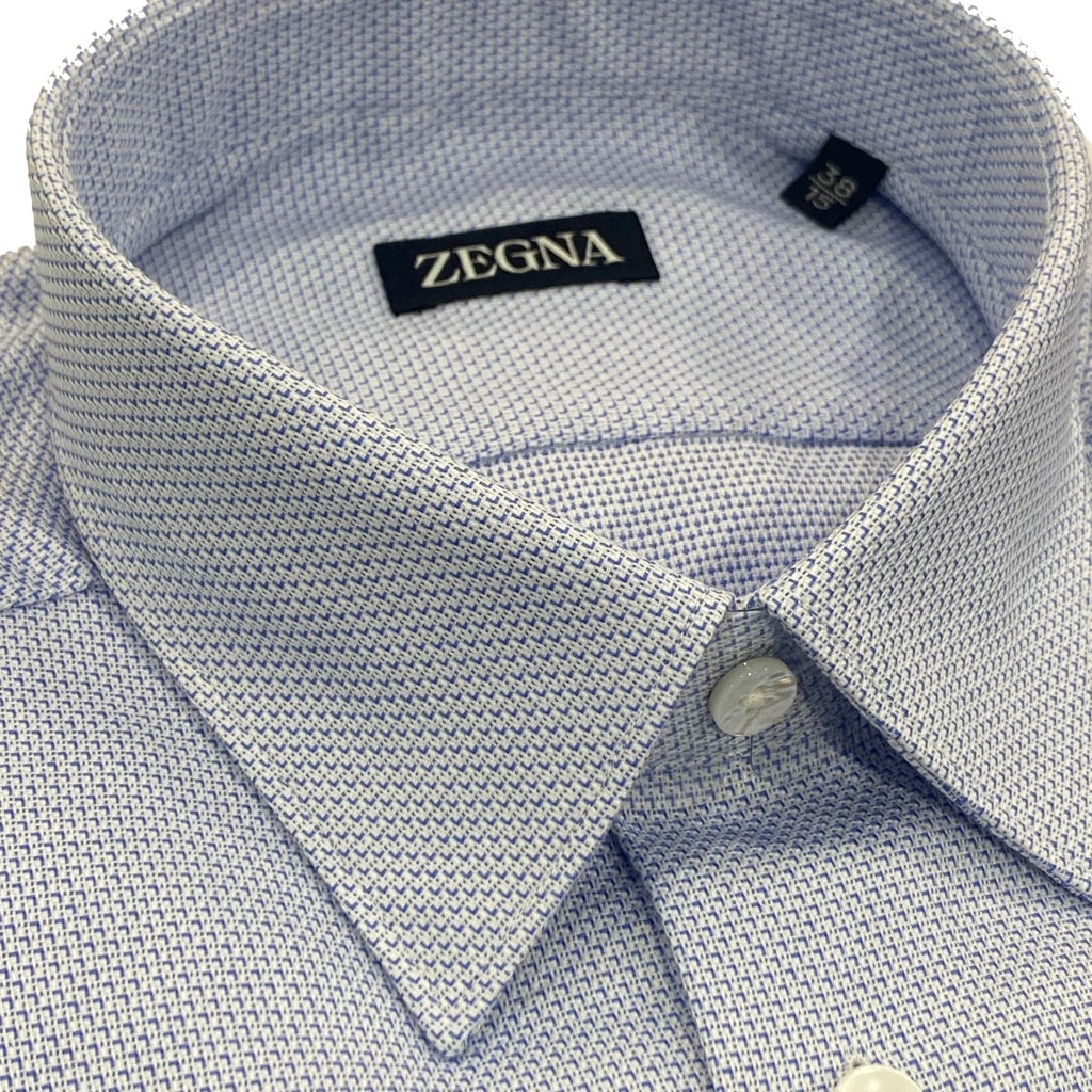 Zegna Light Blue Shirt 404123.9YS0CA
