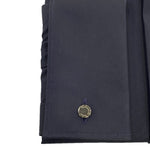 ZZegna Navy French Cuff Shirt 905119 ZCSC7