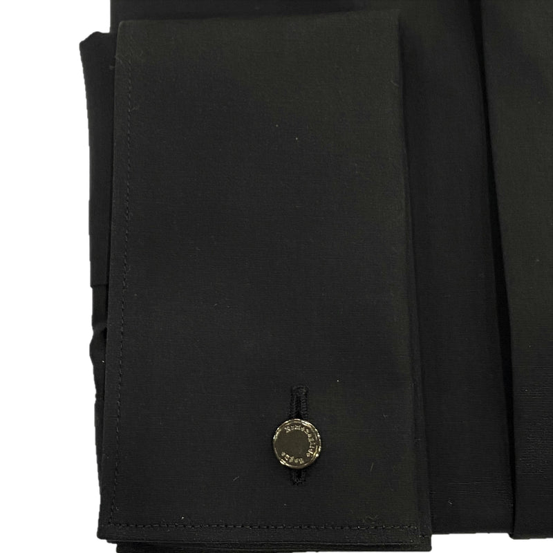 ZZegna Black French Cuff Shirt 905120 ZCRC7