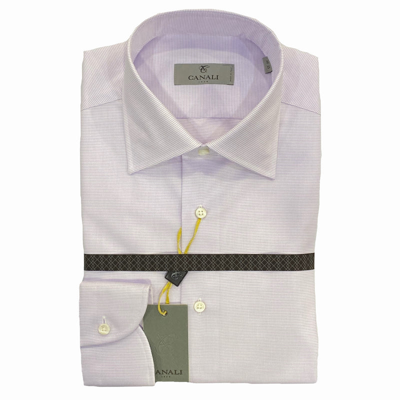 Canali Lilac Slim Fit Shirt - Ignition For Men