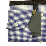 Canali Patterned Slim Fit Shirt - Ignition For Men