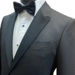 Emporio Armani Peak Lapel Dinner Suit I1VMOP I1565 Black