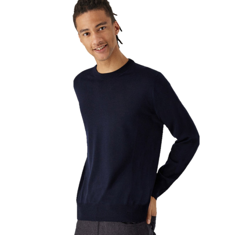 Canali Crewneck Knit MK00077/300 C0012 Navy