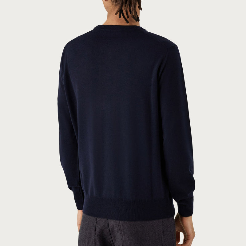 Canali Crewneck Knit MK00077/300 C0012 Navy