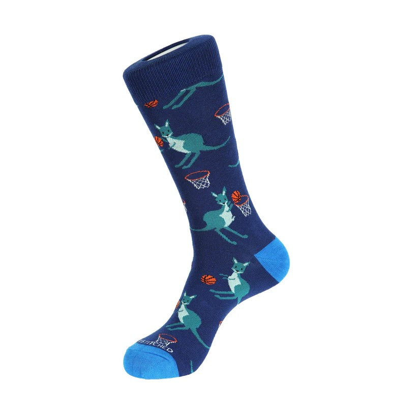 Unsimply Stitched Slam Dunk Roo Socks UNST-16122-1 Blue Multi
