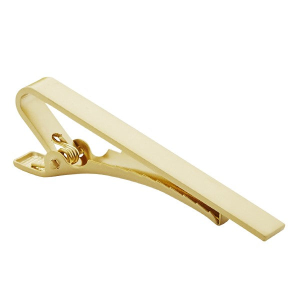 Matt Gold Tie Clip - Ignition For Men