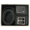 Emporio Armani Belt Gift Set Y4S225 YMB4E 88001 Black
