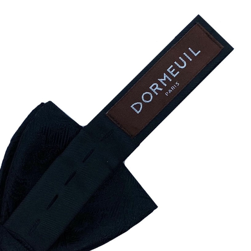 Dormeuil Black Paisley Bow Tie - Ignition For Men