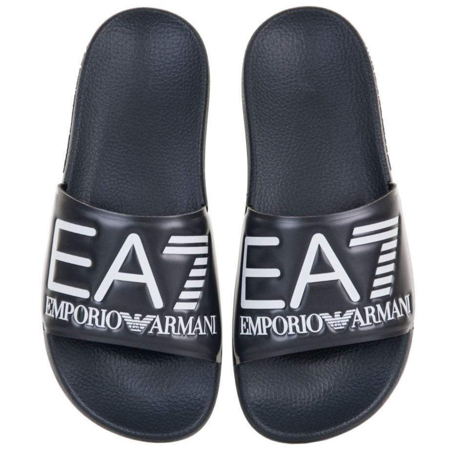EA7 Navy Slippers - Ignition For Men