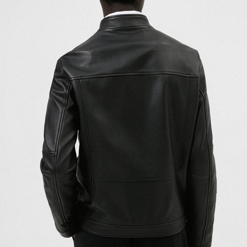 HUGO boss Lokis leather jacket 50455293