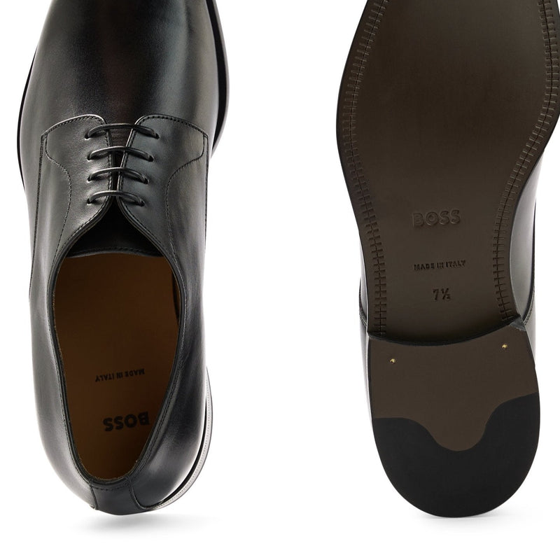 Hugo Boss Italian-made Derby Shoes Black 50470980 10242181 01 001
