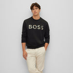 Hugo Boss Black Weboss Sweatshirt 50476140 10230209 001 Black