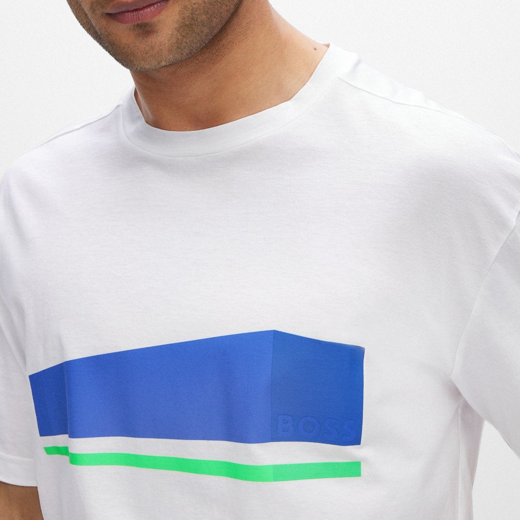 RELAXED-FIT T-SHIRT IN ORGANIC COTTON WITH LOGO ARTWORK STYLE TEE 3 - 50477252