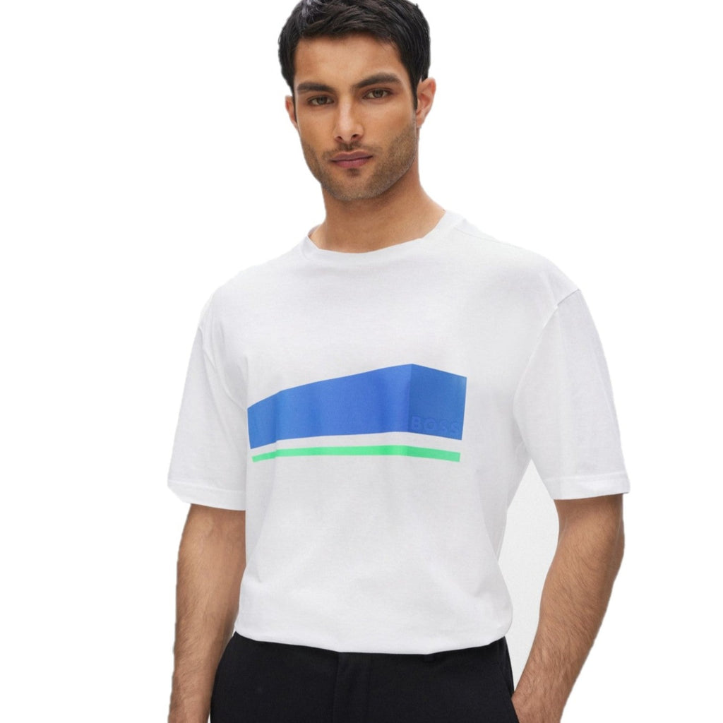 RELAXED-FIT T-SHIRT IN ORGANIC COTTON WITH LOGO ARTWORK STYLE TEE 3 - 50477252