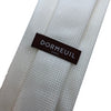 Dormeuil Ivory Self Pattern Tie - Ignition For Men
