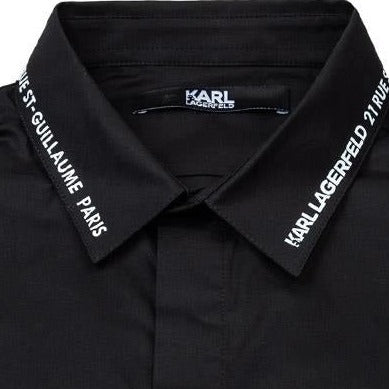 Karl Lagerfeld Shirt 605913 521600 990 Black