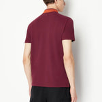 Armani Exchange Polo 6LZFJA ZJL4Z 1440 Windor Wine