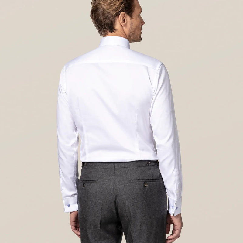 Eton White Signature Twill Shirt 3000-79512